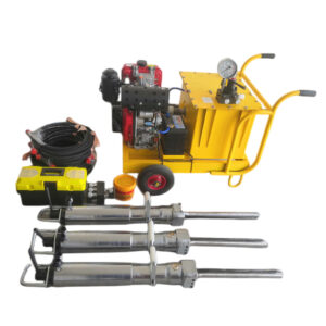 Fracturador Hidraulico con motor Diesel 8 HP - Fracturador Hidraulico con    Diesel 6 HP